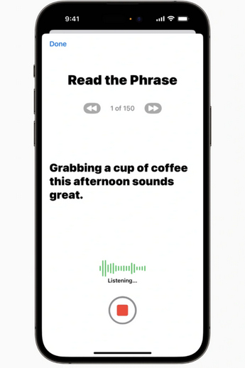 青河apple维修站分享iPhone在15分钟内可学会并模仿你的声音