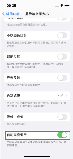 青河苹果15维修店分享iPhone 15 Pro系列屏幕亮度 