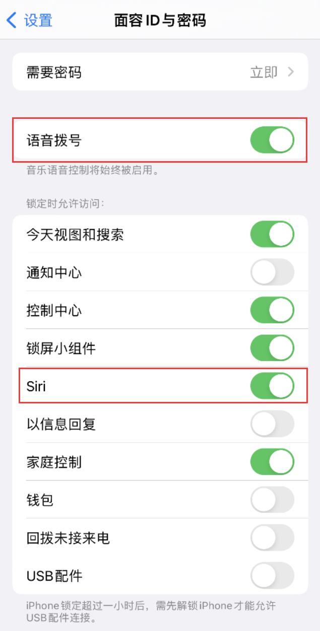 青河苹果维修网点分享不解锁 iPhone 的情况下通过 Siri 拨打电话的方法 