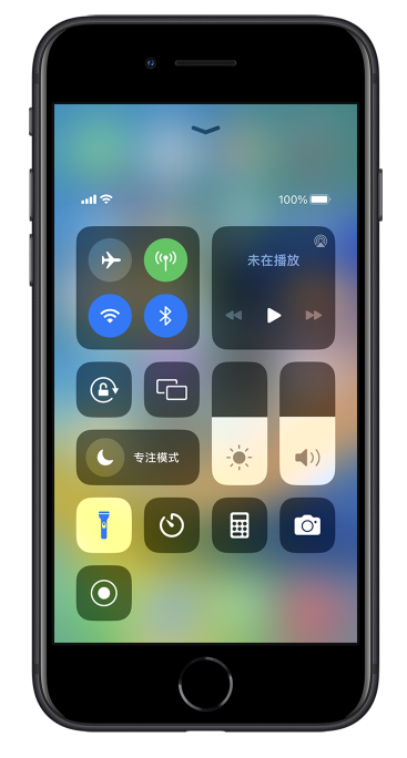 青河苹果14维修分享苹果iPhone 14 Pro手电筒开启方法 